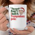 北極I Build It Tremendous Pole 面白い トランプ クリスマス 長袖tシャツ コーヒーマグ 面白い贈り物