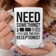 受付係の受付秘書に聞いて欲しいもの コーヒーマグ 面白い贈り物