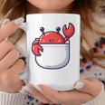 愛らしい かわいい ちび 和 ポケット カワイイ カニ コーヒーマグ 面白い贈り物
