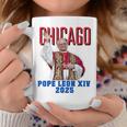 教皇レオンxiv 2025 – シカゴ初のアメリカ教皇デザイン コーヒーマグ 面白い贈り物