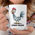 春のチキンチキンポゴスティックファニーチキン コーヒーマグ 面白い贈り物