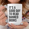禁止された本を読むのに良い日だ面白いヴィンテージ コーヒーマグ 面白い贈り物