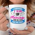 結婚2年 結婚2周年 コーヒーマグ 面白い贈り物