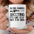 長距離射撃 It's Like Golf But For 背面 コーヒーマグ 面白い贈り物