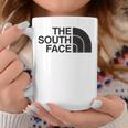 面白いパロディシャツ 夏のクールなデザインのための南の顔 コーヒーマグ 面白い贈り物