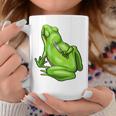 面白い邪悪なカエル サカラスティック 怒っているカエル かわいい 不機嫌な狂気 コーヒーマグ 面白い贈り物