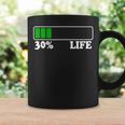 30 Life 30歳の誕生日 30年目の人生 ローディングバー 30パーセント コーヒーマグ ギフトのアイデア