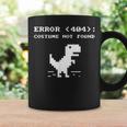 404 エラーコスチューム Not Found シャツ 面白い ハロウィン インターネット コーヒーマグ ギフトのアイデア
