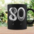 80歳の誕生日バルーン 装飾バルーン 80年目 コーヒーマグ ギフトのアイデア