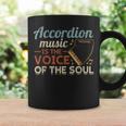 Accordion Music Is Theoice Of Theoul アコーディオン コーヒーマグ ギフトのアイデア