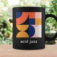 Acid Jazz ヴィンテージジャズミュージックバンド ミニマルtシャツ コーヒーマグ ギフトのアイデア