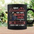 Algunas Abuelas Tomaniestas Cool Grandmas Go Line Dancing Taza de café Ideas de regalos