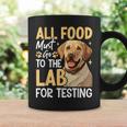 All Food Must Go To The Lab For Testing コーヒーマグ ギフトのアイデア
