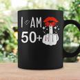 I Am 50 Plus 1 中指 51歳の誕生日 面白い コーヒーマグ ギフトのアイデア