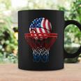Basketball American Patriotic 4Th Of July Us Flag Boys Coffee Mug Gifts ideas