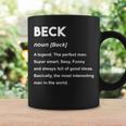 Beck ネームシャツ コーヒーマグ ギフトのアイデア