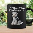 Best Dog Dad Ever ワイヤーフォックステリア コーヒーマグ ギフトのアイデア