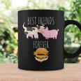 Best Friends Forever Beef Lover Pork Meat Bacon Burger コーヒーマグ ギフトのアイデア