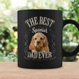 メンズ Bestpaniel Dad Ever アメリカンコッカースパニエル 犬 ビンテージ コーヒーマグ ギフトのアイデア