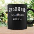 Bigtone Gap バージニア州バージニア州ヴィンテージアメリカ国旗デザイン コーヒーマグ ギフトのアイデア