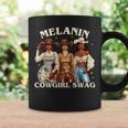 Black African Melanin Cowgirl Swag Black History Women Coffee Mug Gifts ideas
