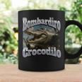 Bombadiro Crocodilo 面白いイタリアンブレインロットミームグラフィック コーヒーマグ ギフトのアイデア