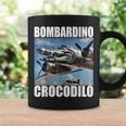 Bombardino Crocodilo イタリアンブレインロットミーム コーヒーマグ ギフトのアイデア