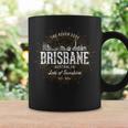 Brisbane Australia オーストラリアヴィンテージスタイルレトロブリスベン コーヒーマグ ギフトのアイデア