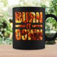 Burnit Down Fire Flames コーヒーマグ ギフトのアイデア