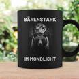 Bärenstark Im Mondlicht 満月 森 月明かり グリズリーベア コーヒーマグ ギフトのアイデア