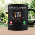 Capuchino Asesino Llamando Brainrot Italiano Brainrot Meme Taza de café Ideas de regalos