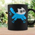 Catwimming Kitten In Water Cute Animalwimmer コーヒーマグ ギフトのアイデア