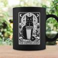 The Coffee Lover Cat ビンテージ ゴシック タロットカード コーヒーマグ ギフトのアイデア