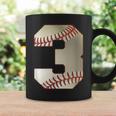 Cool 3 3番 数字 バースデーパーティー 3番目 野球 誕生日 コーヒーマグ ギフトのアイデア