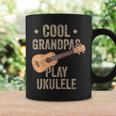 Cool Grandpas Play ウクレレ ウクレレ ミュージックギター コーヒーマグ ギフトのアイデア