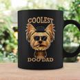 Coolest Dog Dad I Yorkshire Terrier パパ I ヨークシャー・テリア コーヒーマグ ギフトのアイデア