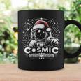 Cosmic Christmas Adventure ヴィンテージ宇宙飛行士サンタスペース コーヒーマグ ギフトのアイデア