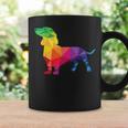 Dachshund Gay Pride Lgbt Lgbtq Rainbow Flag Dog Lovers コーヒーマグ ギフトのアイデア