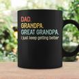 Dad Grandpa Great Grandpa Fathers Day For Grandpa Coffee Mug Gifts ideas