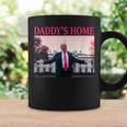 Daddy's Home President Donald Trump 2024 Pink Trump コーヒーマグ ギフトのアイデア