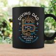 Diving Dad スキューバダイビングまたはフリーダイビング 父の日ダイバー コーヒーマグ ギフトのアイデア