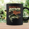 Don't Be A Dumb Bass 面白いバス釣りジョーク コーヒーマグ ギフトのアイデア