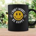 Don't Worry We Be Happymile Face レトロ グルービー 70年代 コーヒーマグ ギフトのアイデア