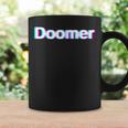 Doomer シャツ グリッチ レトロ コーヒーマグ ギフトのアイデア