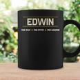 Edwin The Man The Myth The Legend コーヒーマグ ギフトのアイデア