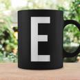 E字アルファベット モノグラム イニシャル コーヒーマグ ギフトのアイデア
