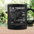 F-14 Tomcat 戦闘機 ジェット仕様 軍用飛行機 F14 Tomcat コーヒーマグ ギフトのアイデア