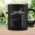 F-16 バイパー ファイティング ファルコン ジェット戦闘機仕様 コーヒーマグ ギフトのアイデア