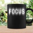 Focus クール トリッピー オプティカル イリュージョン コーヒーマグ ギフトのアイデア