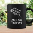 Follow The-Groove-Bass-Metal-Rock-Jazz-をフォローする コーヒーマグ ギフトのアイデア